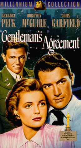 Gregory Peck, John Garfield and Dorothy McGuire in Gentleman's Agreement (1947)