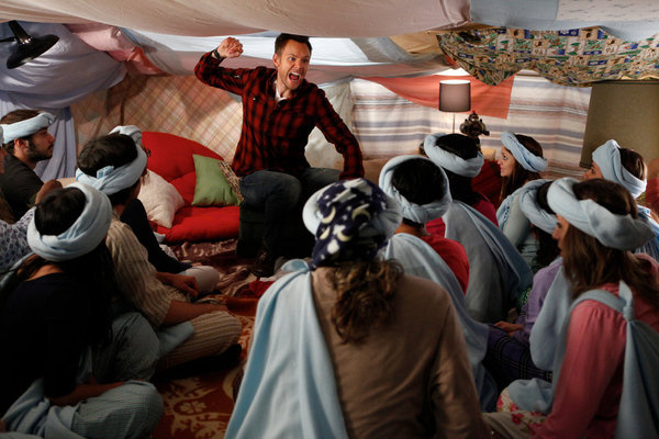 Still of Joel McHale in Community (2009)