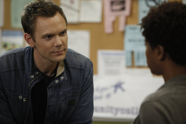 Still of Joel McHale in Community (2009)