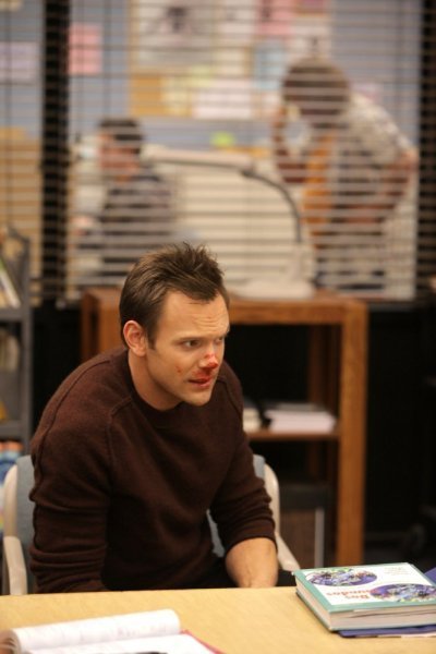 Still of Joel McHale in Community (2009)