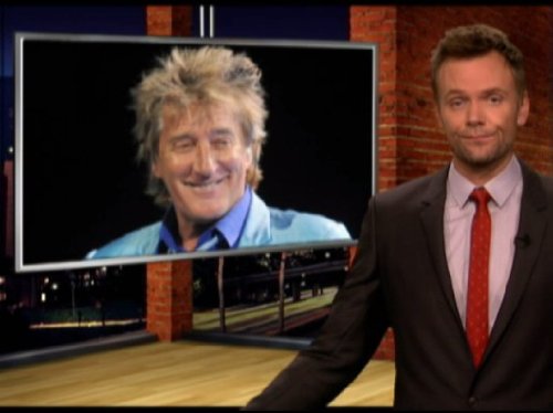 Still of Rod Stewart and Joel McHale in The Soup (2004)