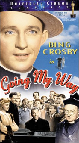 Bing Crosby, Barry Fitzgerald, Frank McHugh and Risë Stevens in Going My Way (1944)