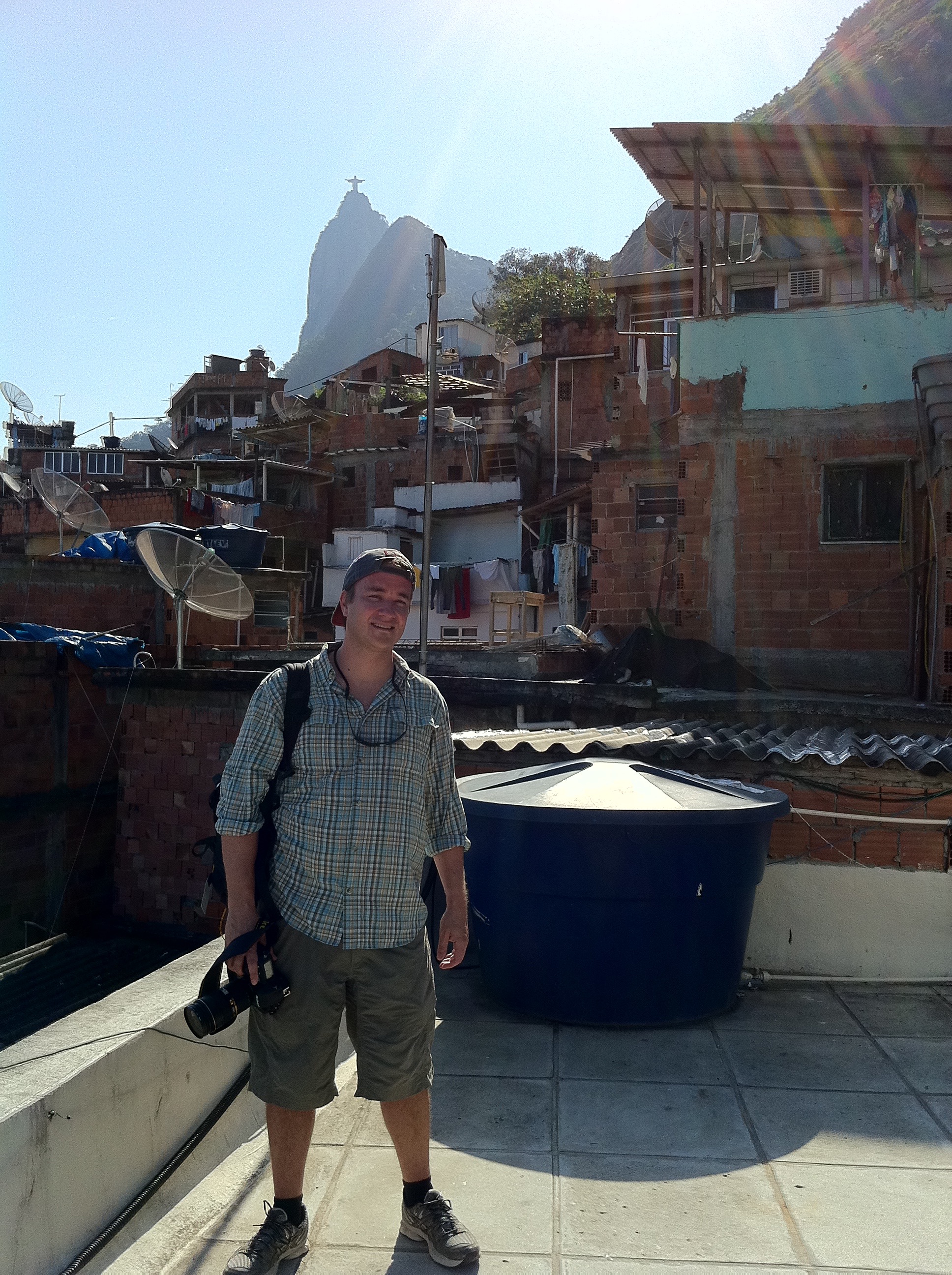 Santa Marta favelas in Rio de Janeiro