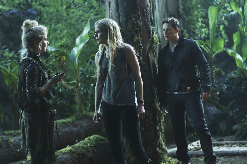 Still of Rose McIver, Jennifer Morrison and Josh Dallas in Once Upon a Time (2011)