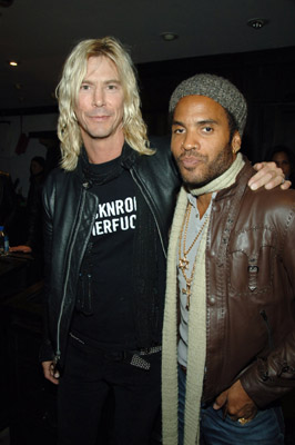Lenny Kravitz and Duff McKagan