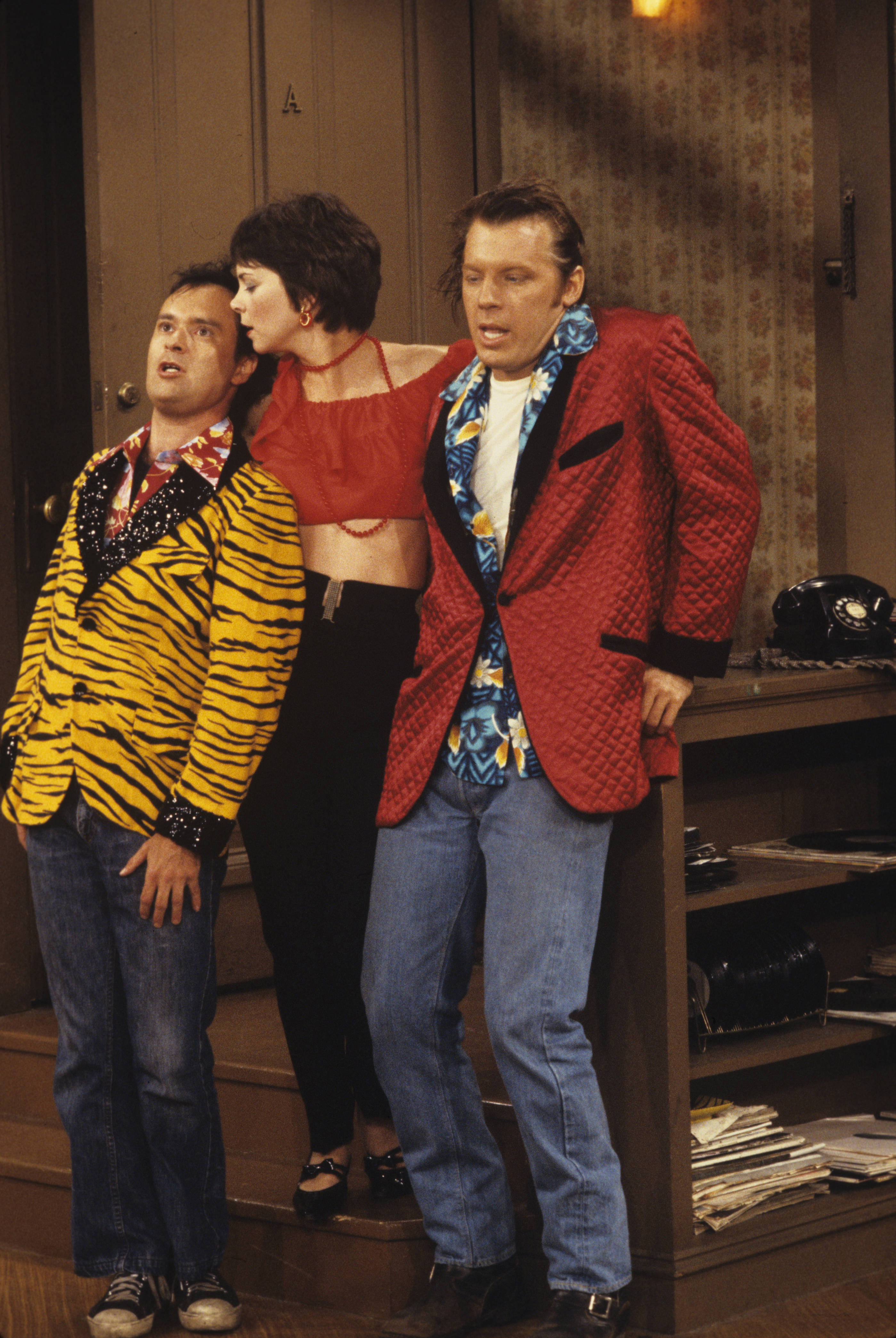 Still of David L. Lander, Michael McKean and Cindy Williams in Laverne & Shirley (1976)