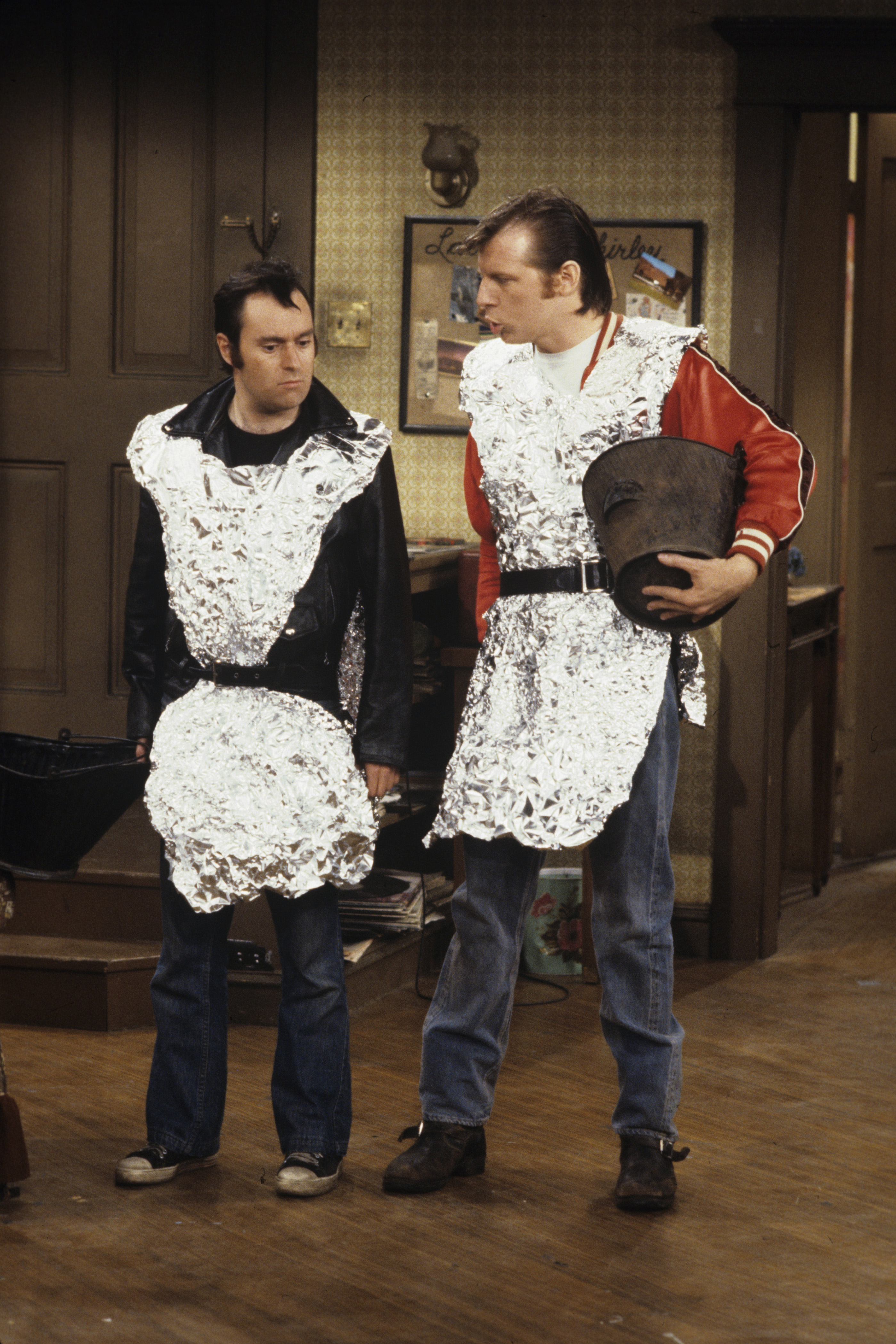 Still of David L. Lander and Michael McKean in Laverne & Shirley (1976)