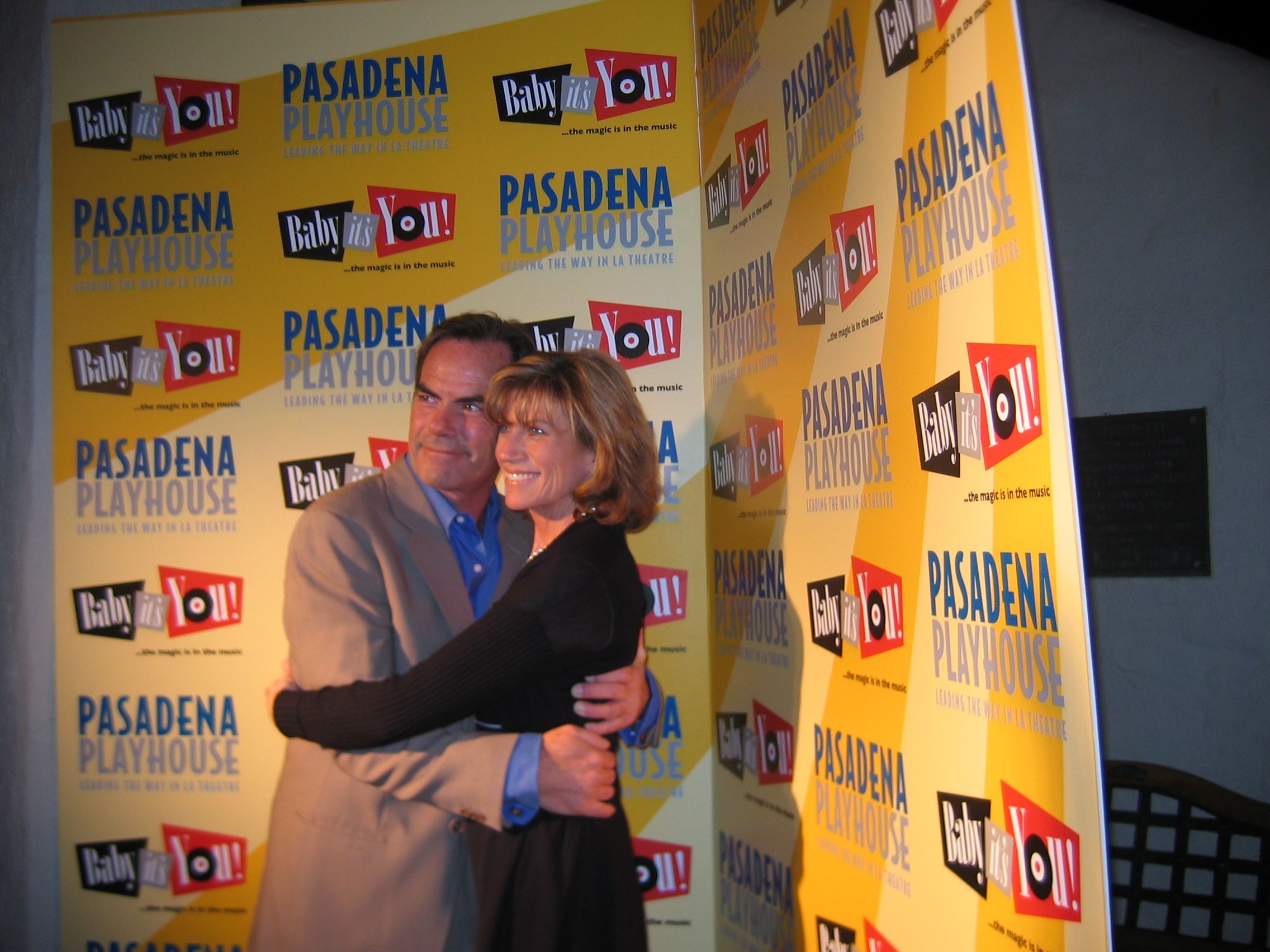 Matt with his sister Terri Gross at the opening of 