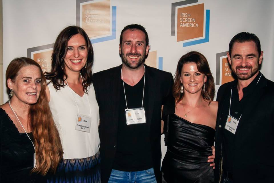 Irish Screen America:LA Maureen Grady, Catherine Siggins, Conor Walshe, Georgina McKevitt & Glenn Keogh