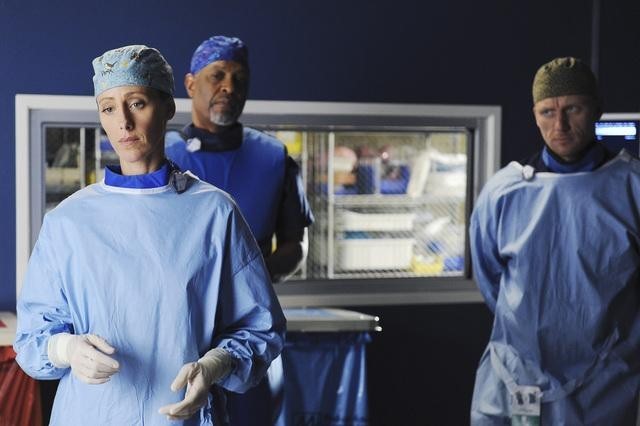 Still of Kim Raver, Kevin McKidd and James Pickens in Grei anatomija (2005)