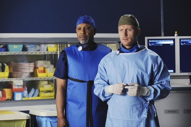 Still of Kevin McKidd and James Pickens in Grei anatomija (2005)