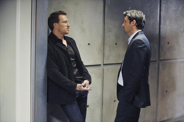 Still of Patrick Dempsey and Kevin McKidd in Grei anatomija (2005)