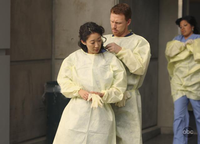 Still of Kevin McKidd and Sandra Oh in Grei anatomija (2005)