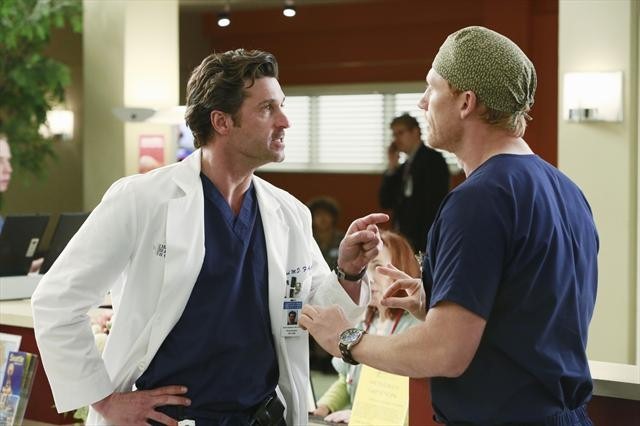 Still of Patrick Dempsey and Kevin McKidd in Grei anatomija (2005)