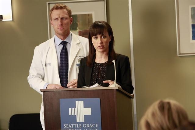 Still of Kevin McKidd and Constance Zimmer in Grei anatomija (2005)