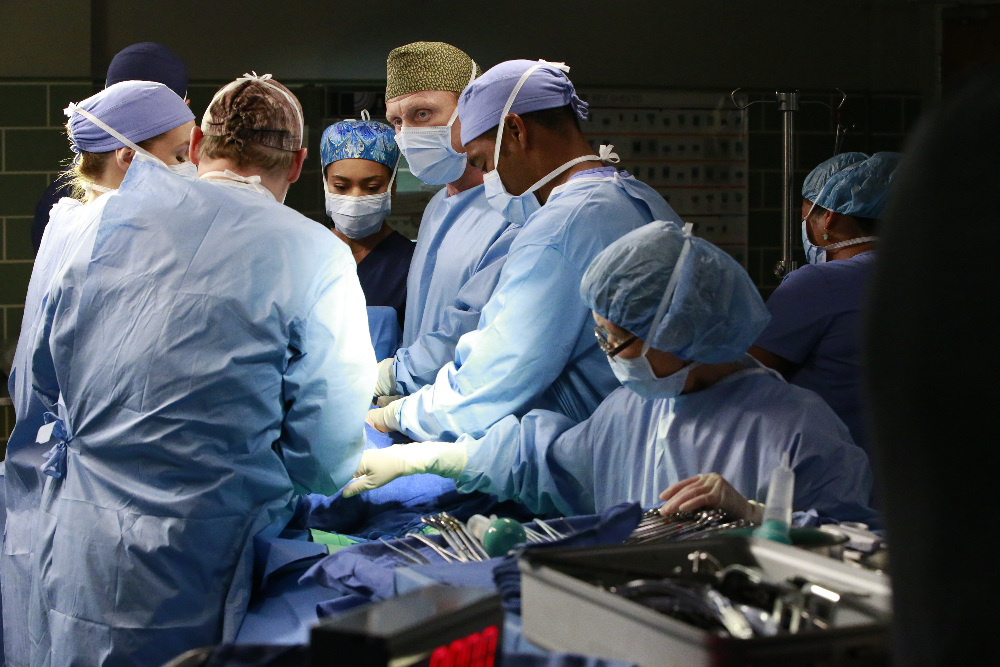 Still of Justin Chambers, Jason George, Kevin McKidd, Camilla Luddington and Kelly McCreary in Grei anatomija (2005)