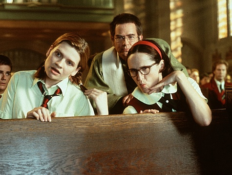 Still of Emmy Laybourne, Mark McKinney and Molly Shannon in Superzvaigzde (1999)