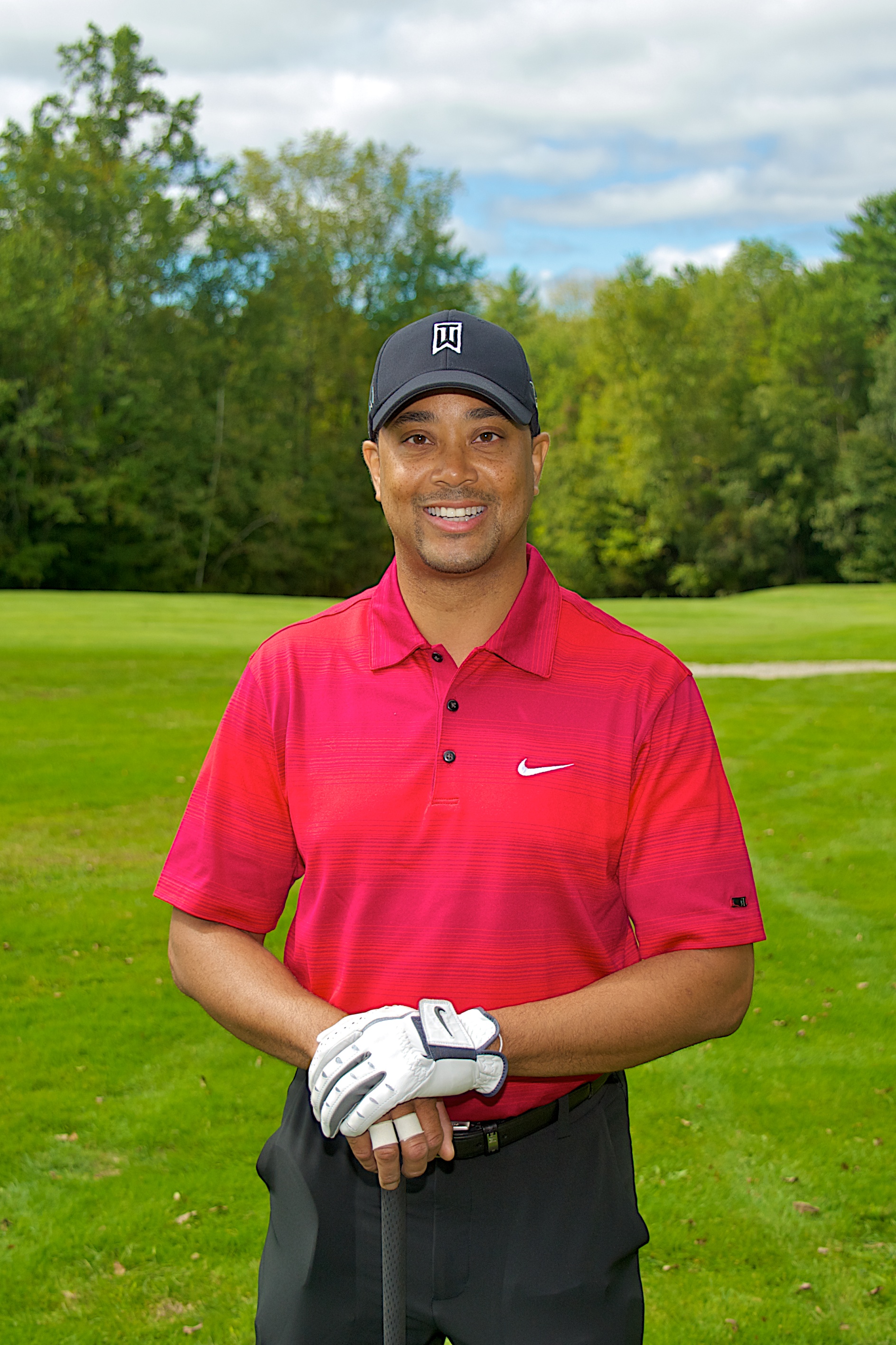 James McKnight As Tiger Woods