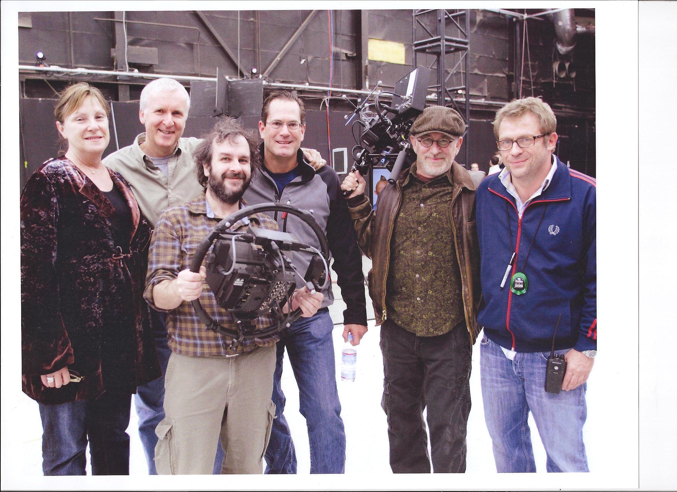 On the set of AVATAR
