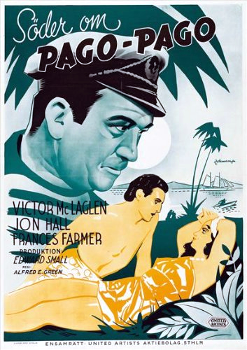 Victor McLaglen in South of Pago Pago (1940)
