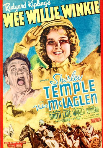 Shirley Temple and Victor McLaglen in Wee Willie Winkie (1937)