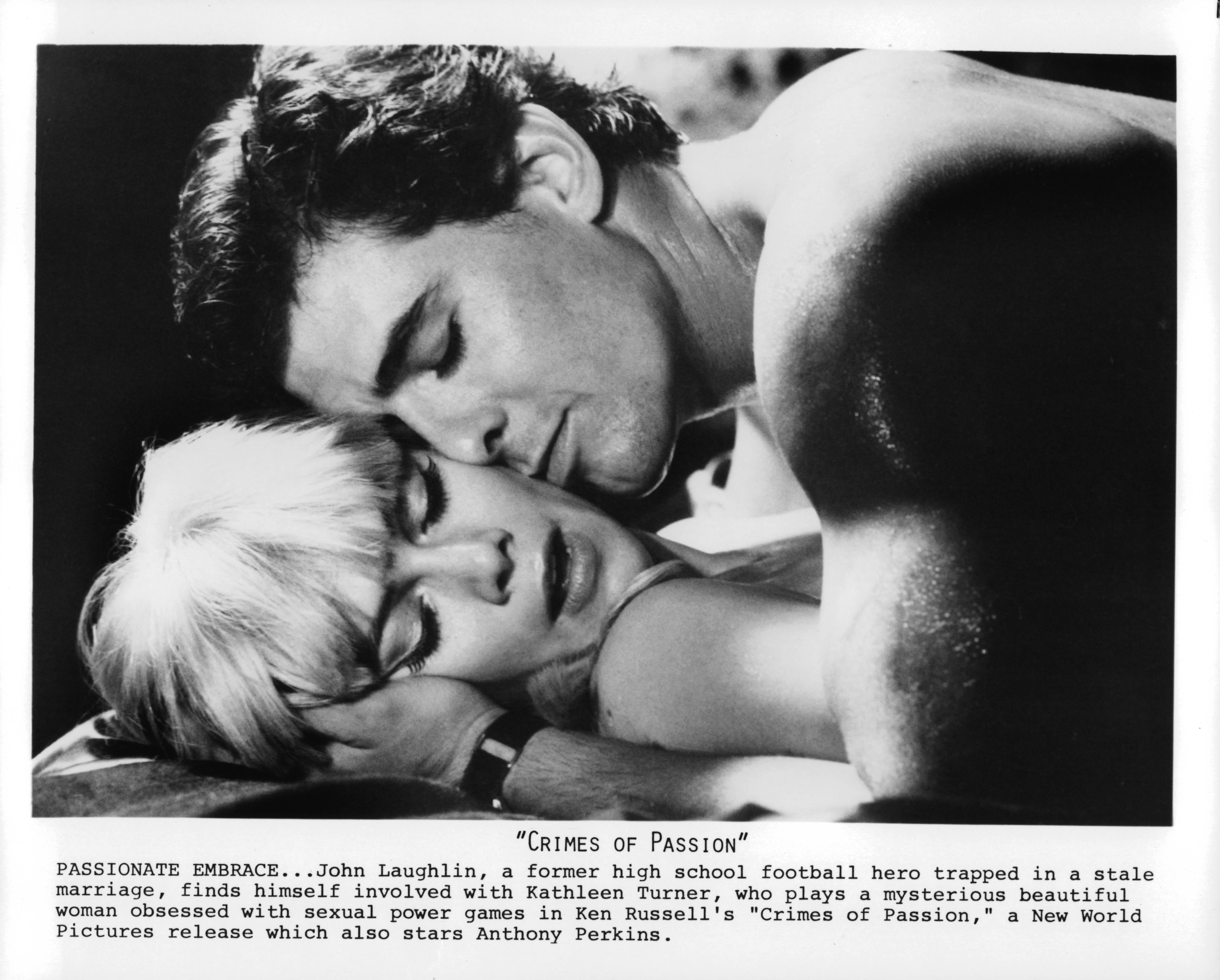 Still of Kathleen Turner and John Laughlin in Crimes of Passion (1984)