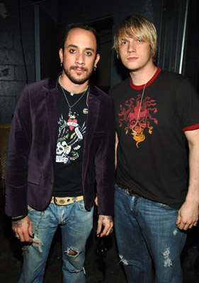 Nick Carter and A.J. McLean