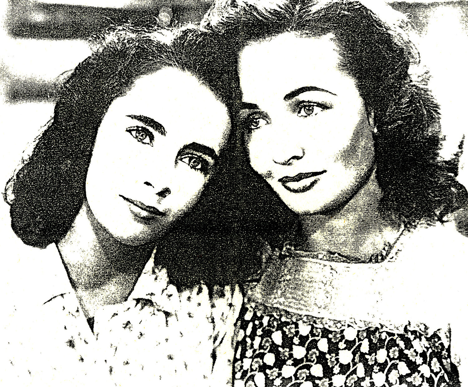 Still of Elizabeth Taylor and Catherine McLeod in Courage of Lassie (1946)