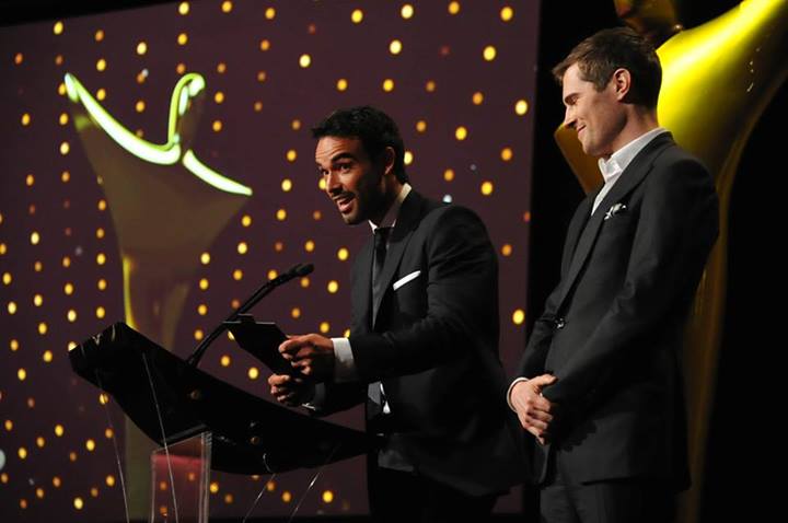 presenting the Editing awards at the 2014 AACTA Luncheon.