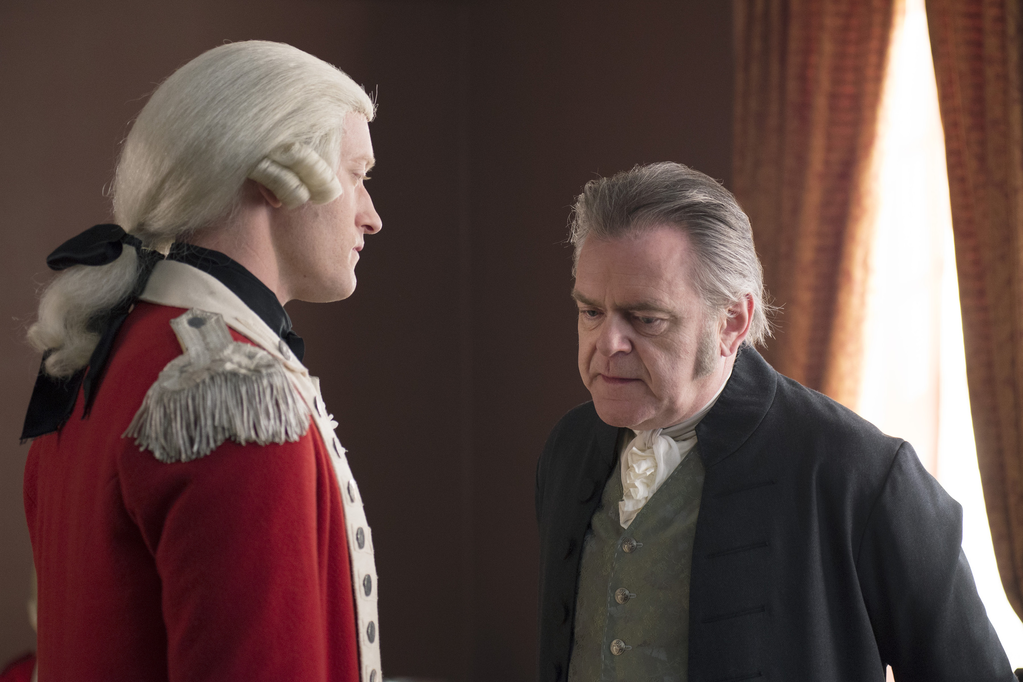 Still of Kevin McNally and Samuel Roukin in TURN (2014)
