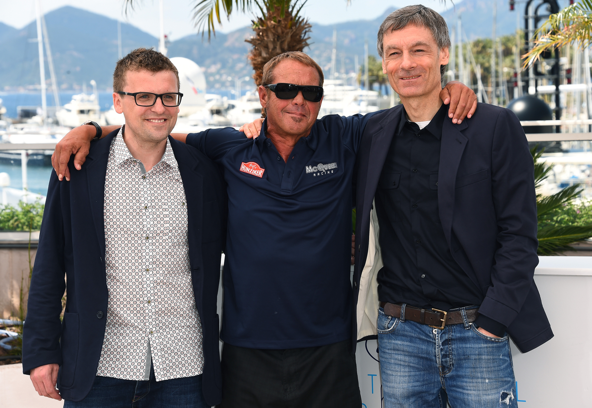 Chad McQueen, Gabriel Clarke and John McKenna at event of Steve McQueen: The Man & Le Mans (2015)