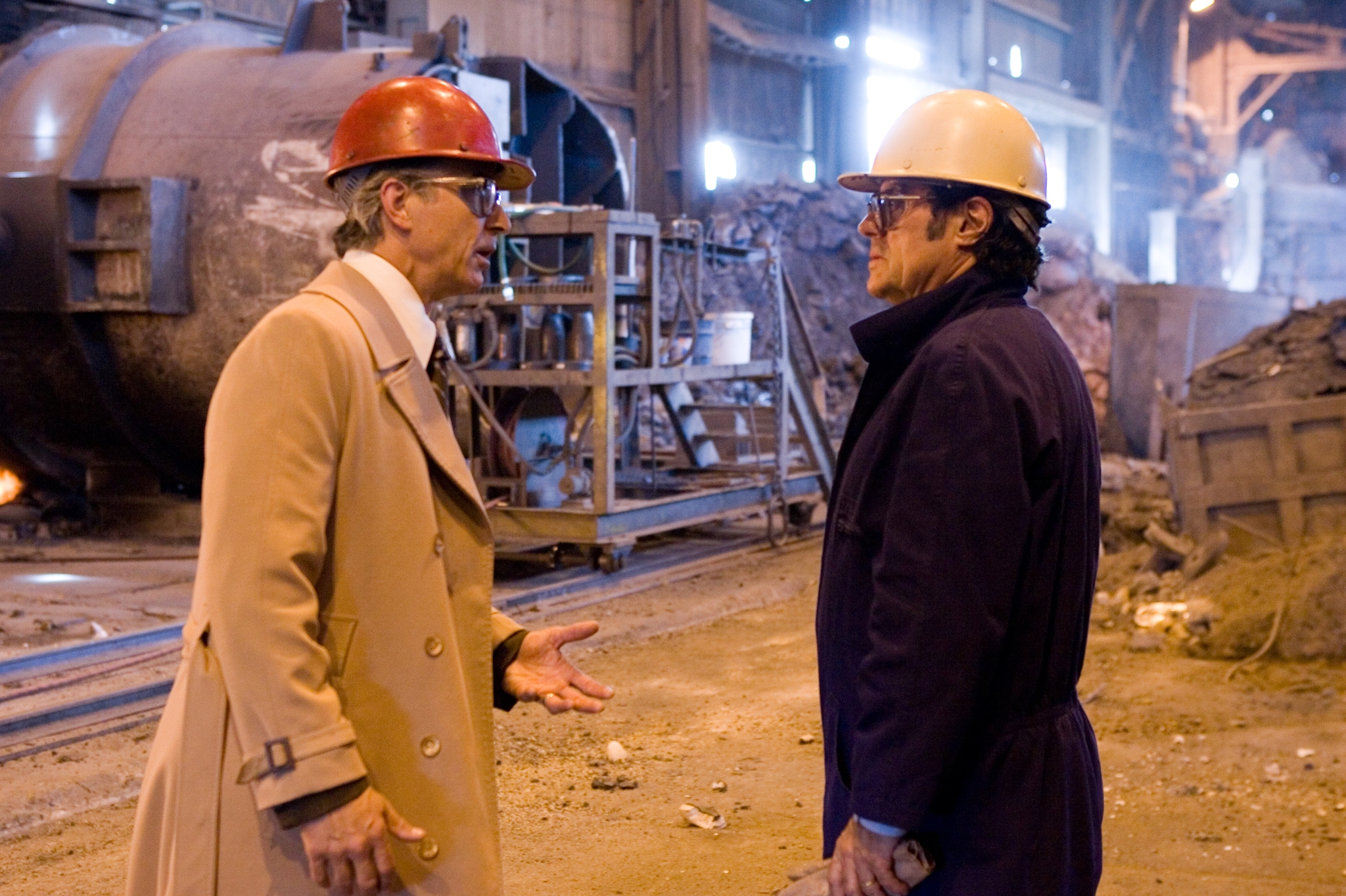 Still of David Strathairn and Ian McShane in We Are Marshall (2006)