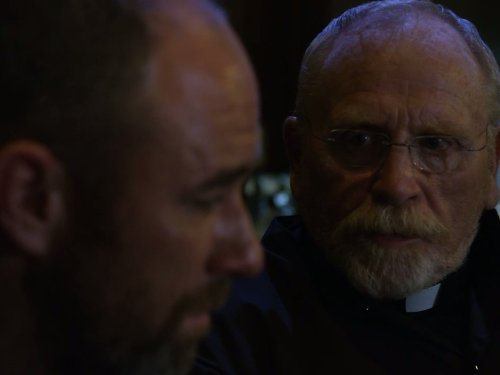 Still of James Cosmo and Jamie McShane in Sons of Anarchy (2008)