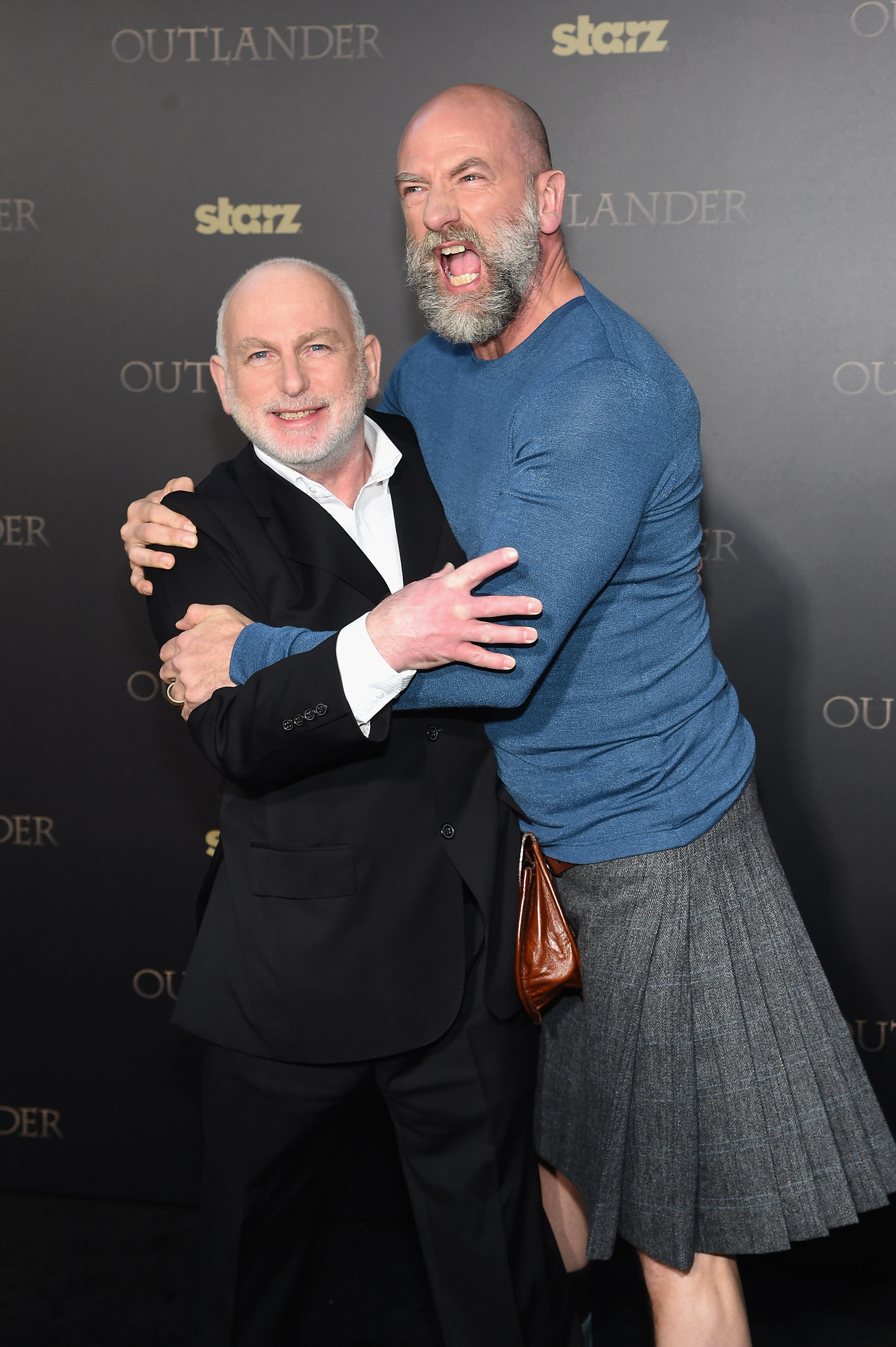 Gary Lewis and Graham McTavish at event of Outlander (2014)