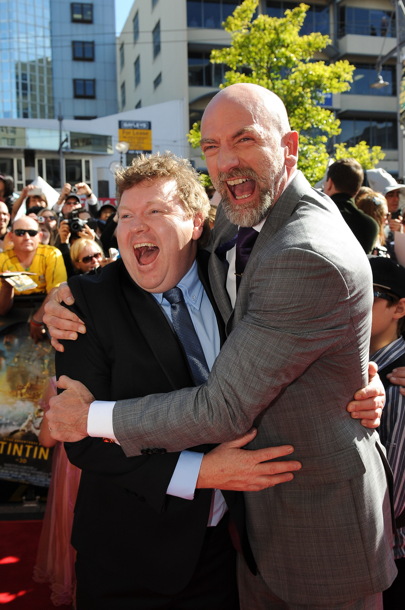 Graham McTavish and Stephen Hunter at event of Hobitas: nelaukta kelione (2012)