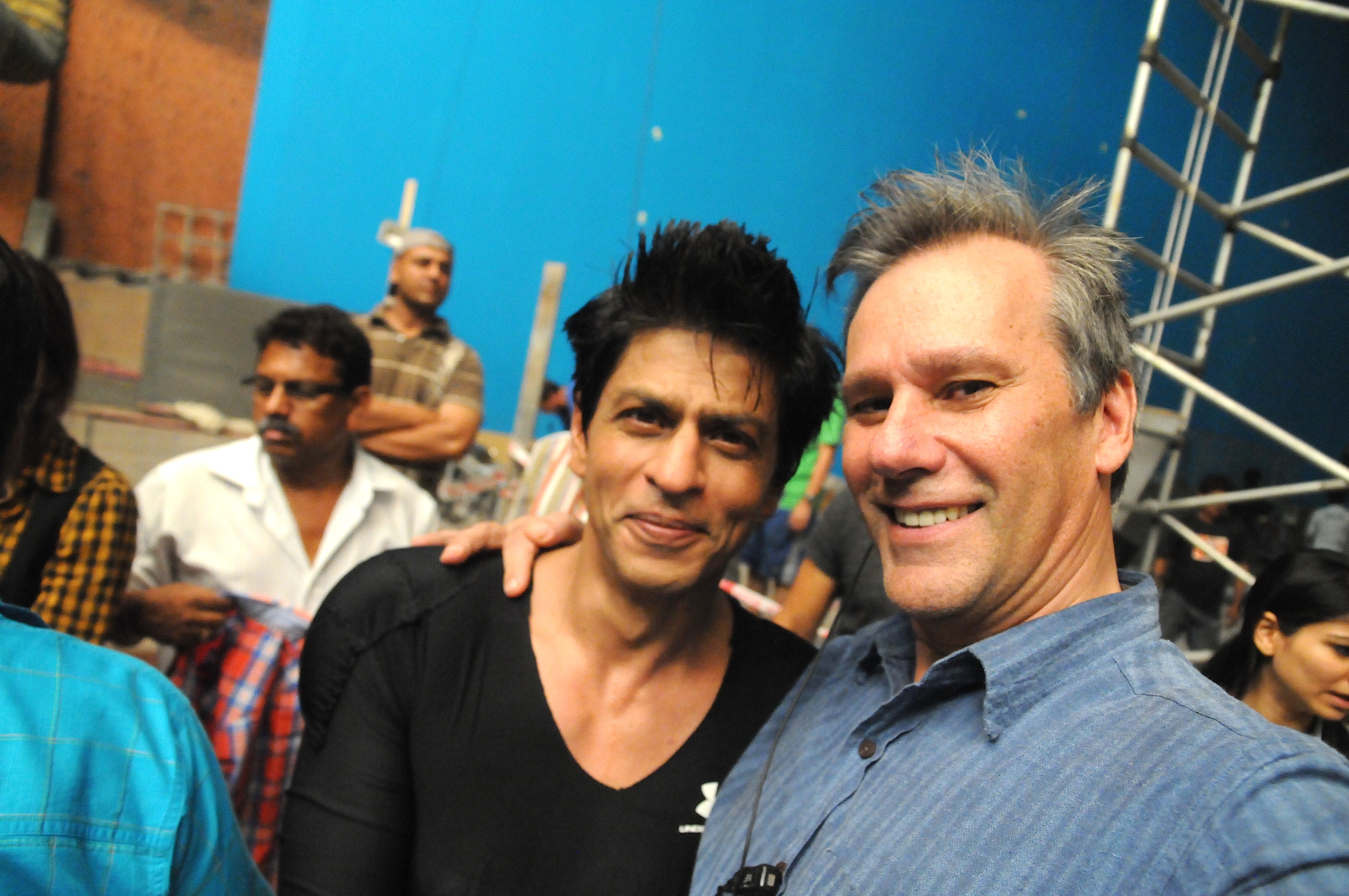 SRK on last day of Ra.One shoot