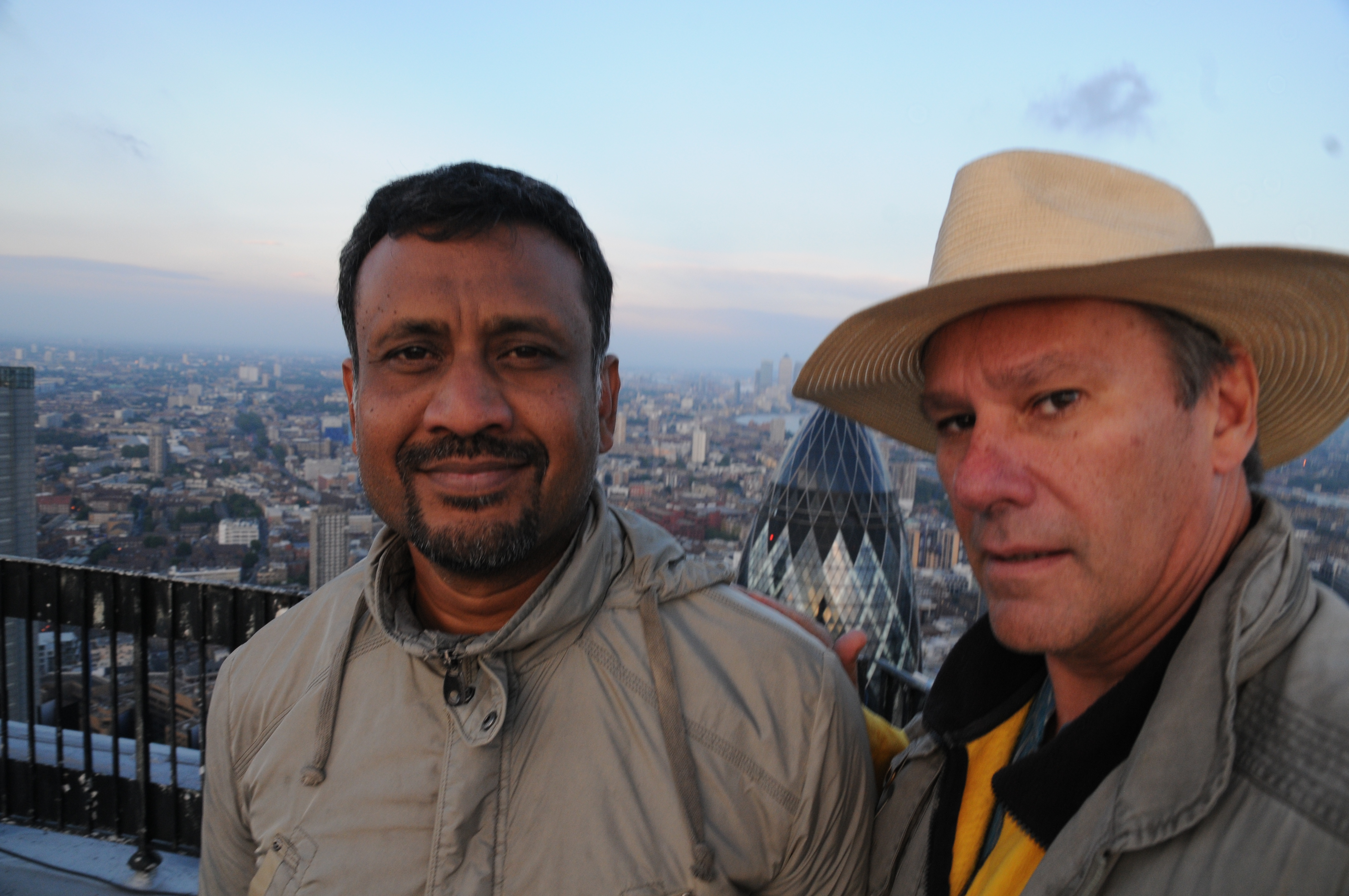 47 floors above London with Ra.One director Anubhav Sinha