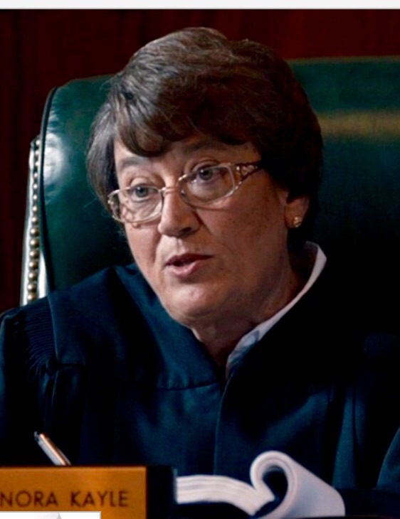 Patsy Meck as Judge Kayle in 