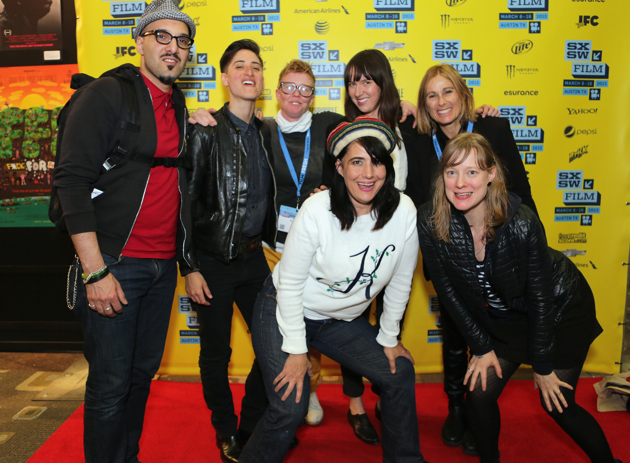 Tamra Davis, Kathleen Hanna, Bo Mehrad, Moira Morel, Jennie Jeddry and Sini Anderson at event of The Punk Singer (2013)