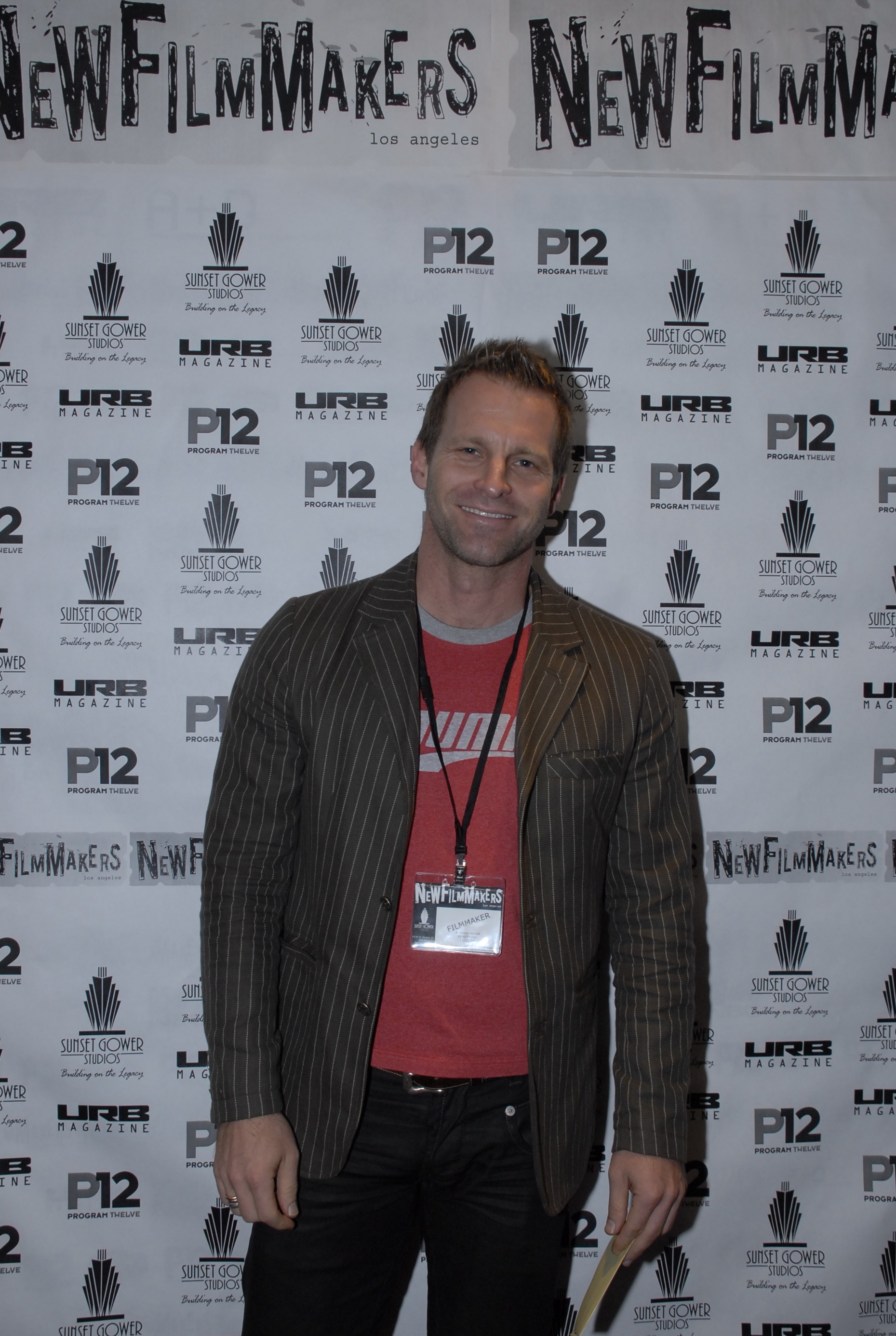 Photo date: 25 November 2008 - Anthony Meindl at NewFilmmakers LA at Sunset Gower Studios