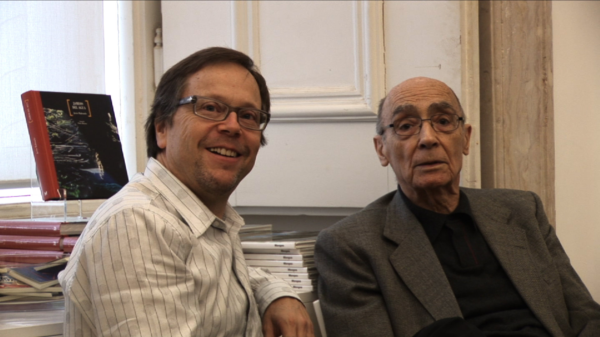 Fernando Meirelles and José Saramago in José e Pilar (2010)