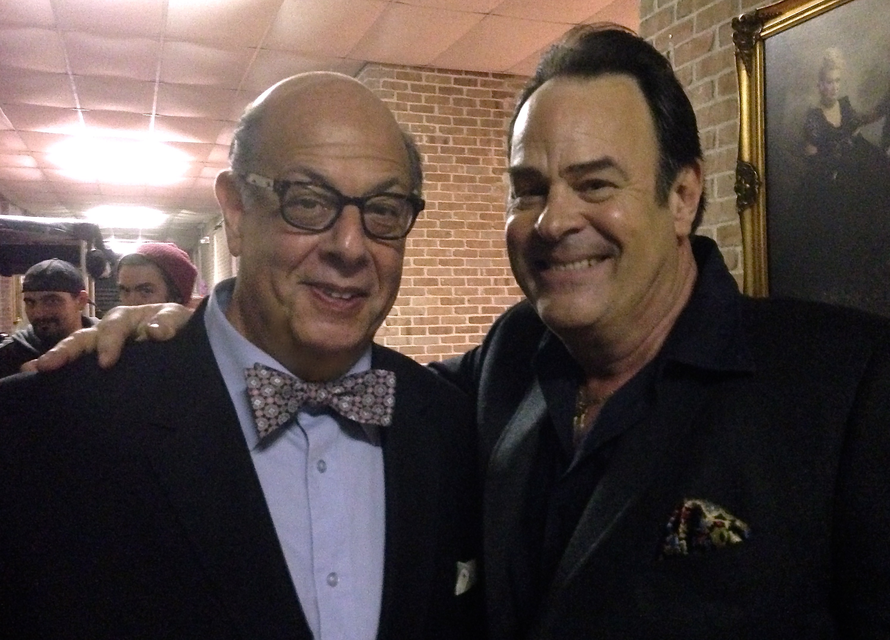 Fred Melamed as Syd Nathan and Dan Aykroyd as Ben Bart in Get On Up