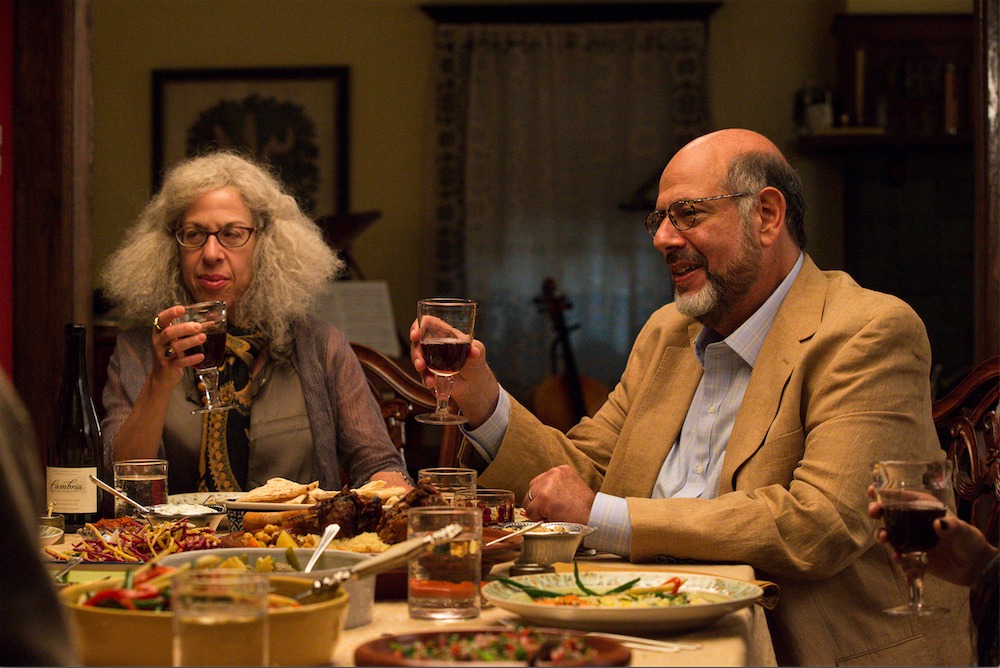 From GIRLS, Season 4. Jackie Hoffman and Fred Melamed.