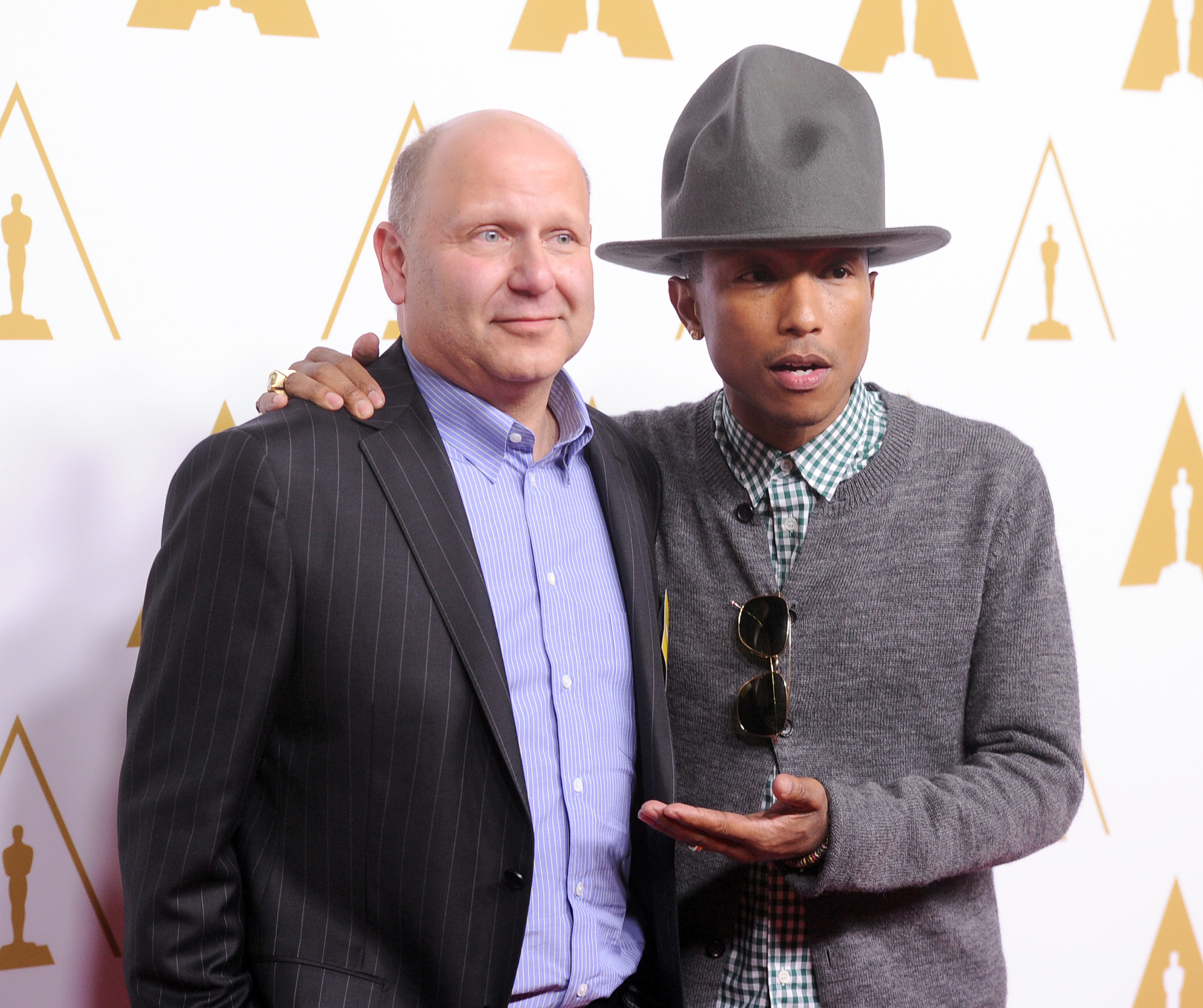 Christopher Meledandri and Pharrell Williams