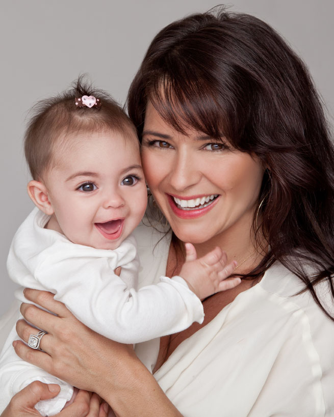 Tanya Memme with her daughter AVA