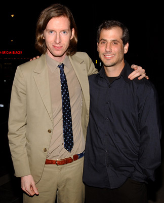 Wes Anderson and Barry Mendel at event of The Life Aquatic with Steve Zissou (2004)