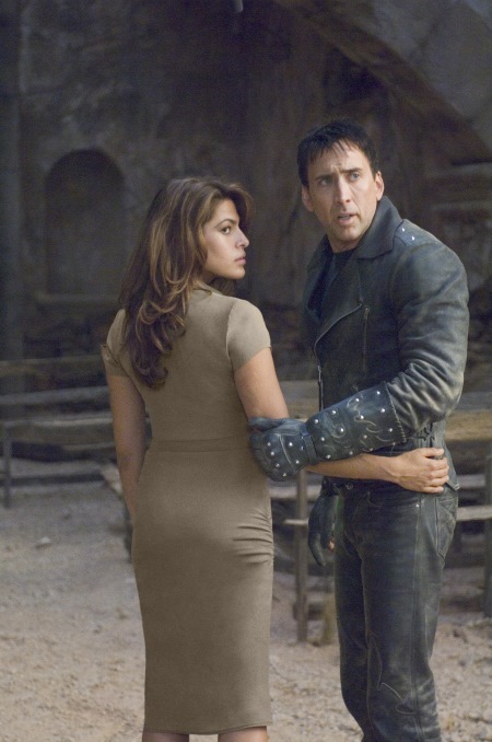 Still of Nicolas Cage and Eva Mendes in Ghost Rider (2007)