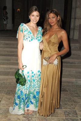 Jessica Biel and Eva Mendes