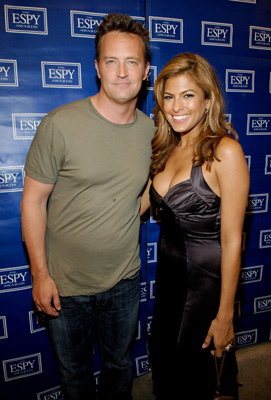 Matthew Perry and Eva Mendes at event of ESPY Awards (2005)