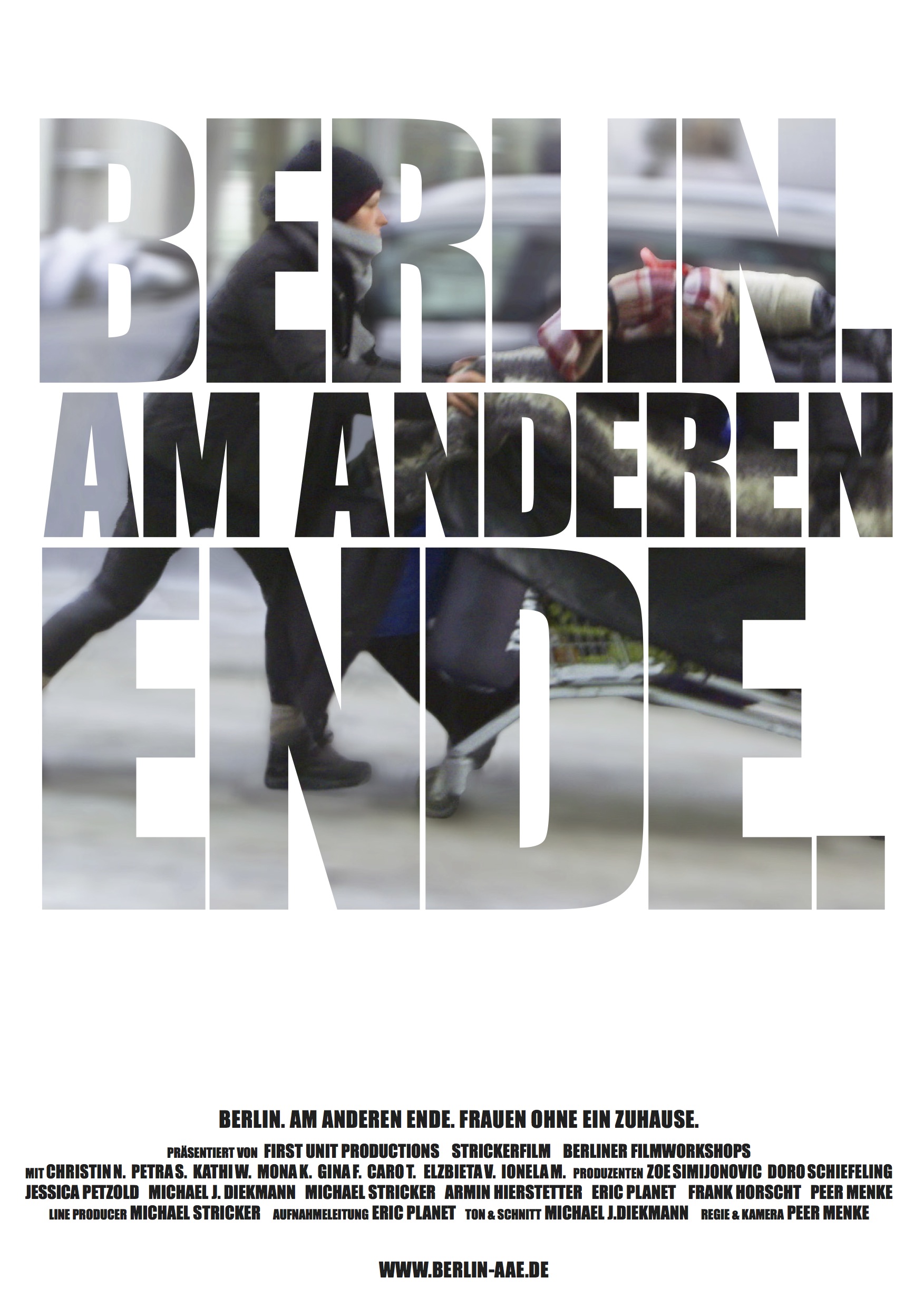 The poster of Berlin. At the Other End. Design - Aida Communications Munich